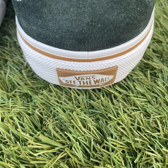 Vans Filmore Hi Vansguard Youth Shoes Size 7y Forrest Green Sued/Tan/White - Picture 11 of 12